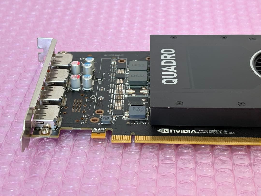 グラフィックボード・グラボ・ビデオカード NVIDIA QUADRO P2000 5GB GDDR5 SDRAM