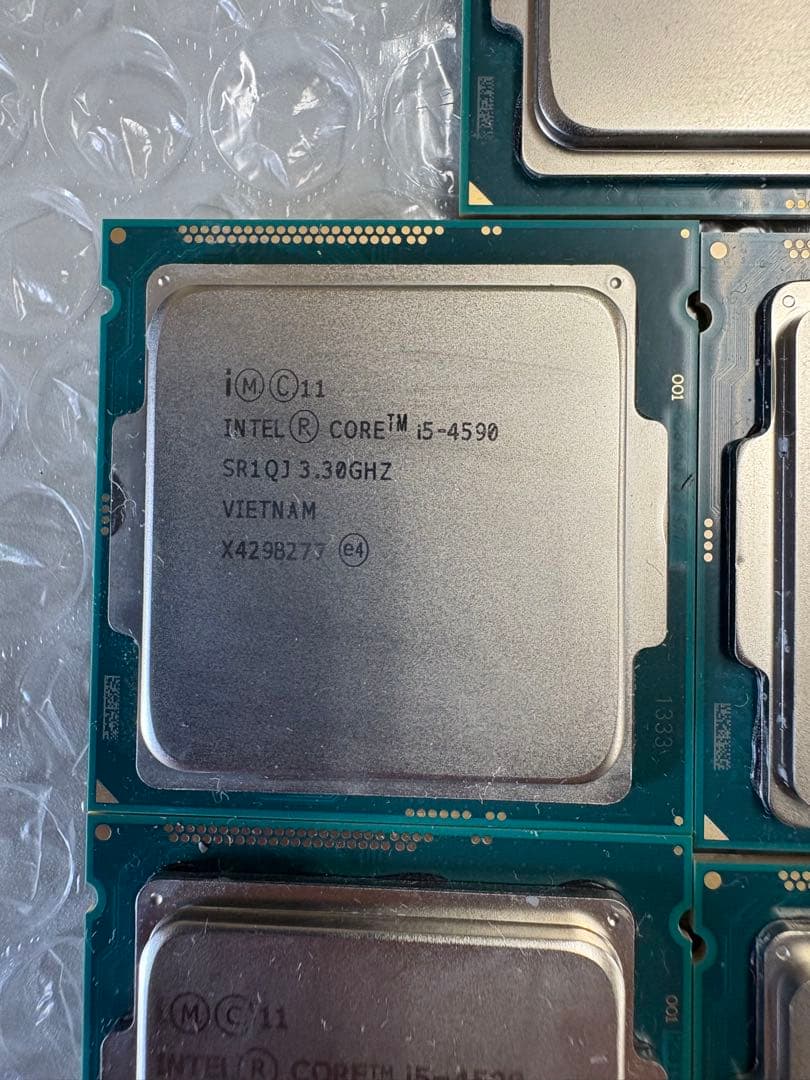 Intel cpu 9個セット