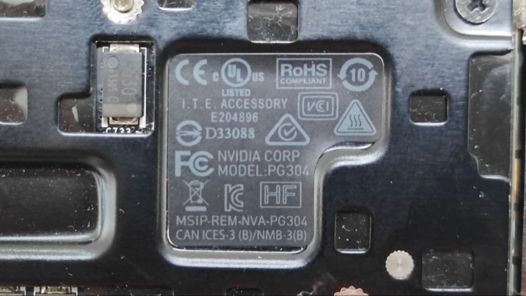 美品★①　NVIDIA Tesla M4　4GB GDDR5　★正常動作品★