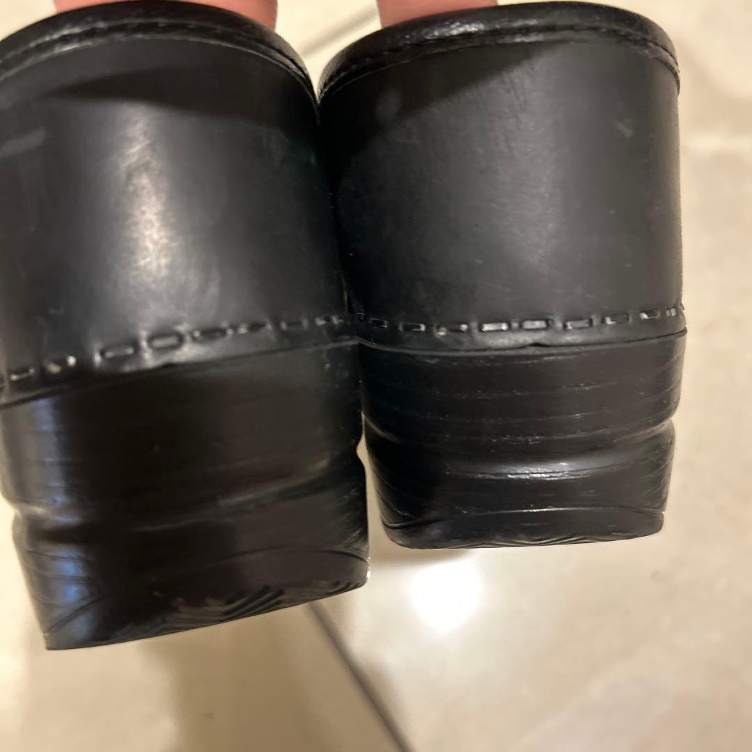 ダンスコ 37プロフェッショナル サボサンダル ブラック