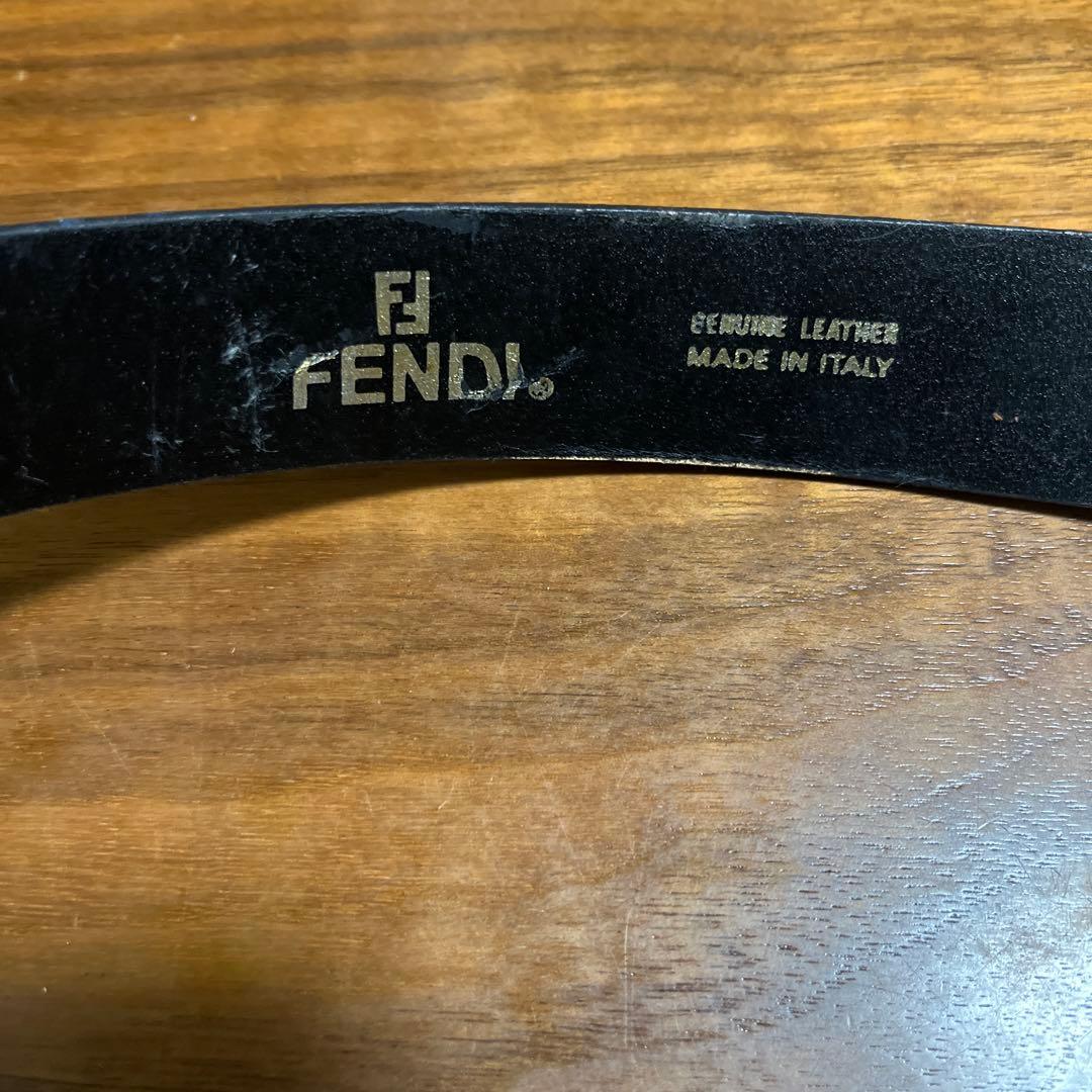 FENDI 本革ベルト 110/125 イタリア製