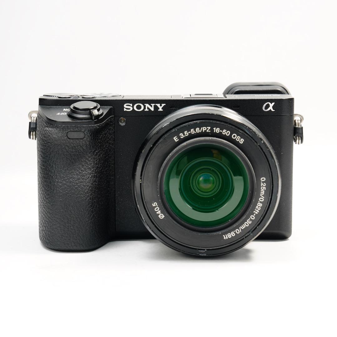SONY α6500 極上美品 4K動画 レザーケース付 完全装備セット