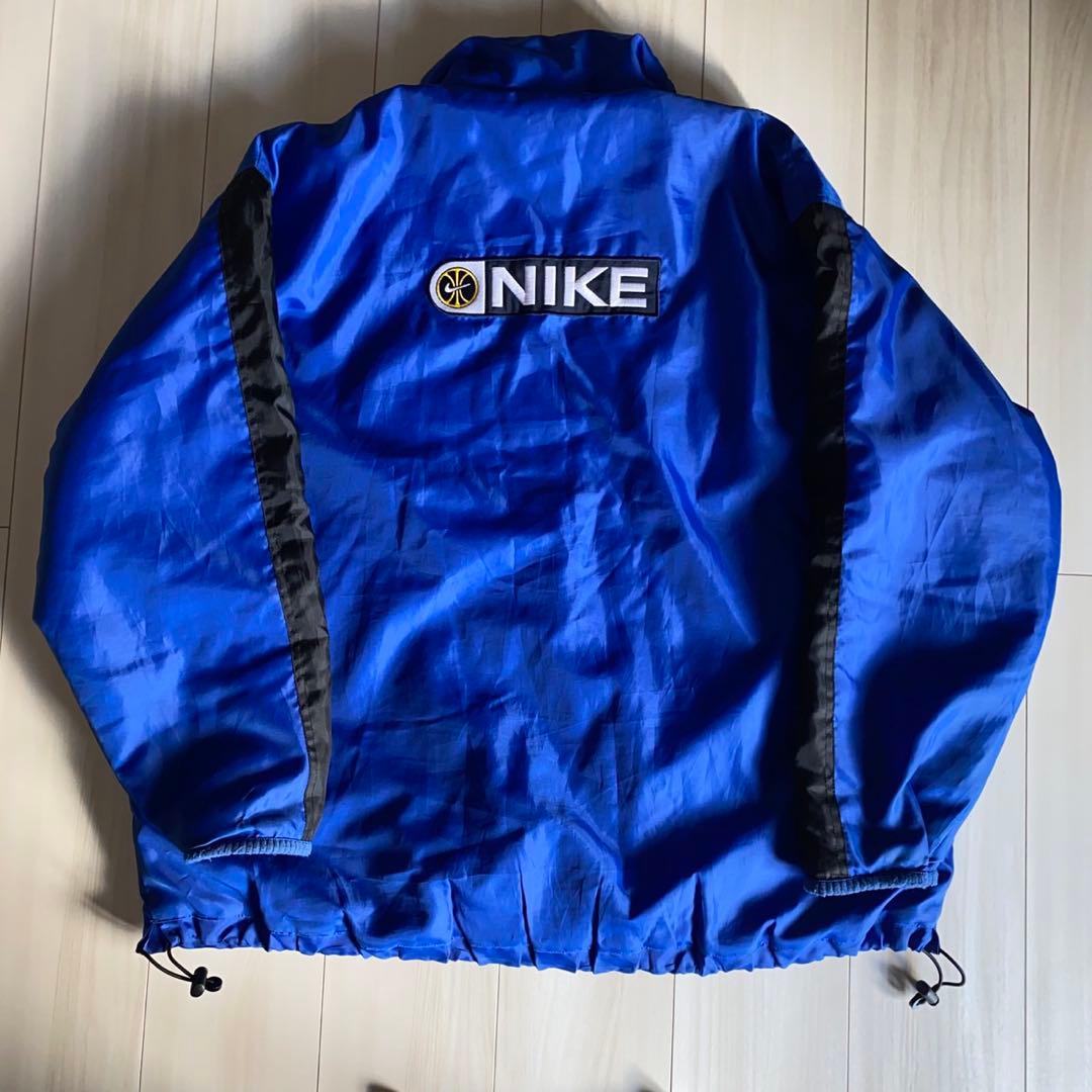 NIKE ナイロンジャケット 90s 刺繍ロゴ 激レア