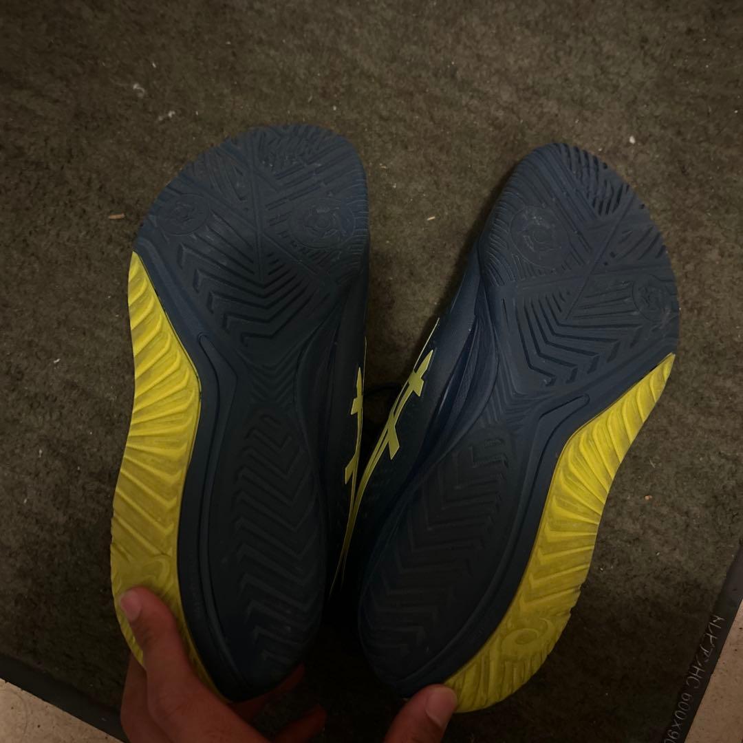 アシックス ゲルレゾリューション9 AC 27.5cm 超美品 テニスシューズ