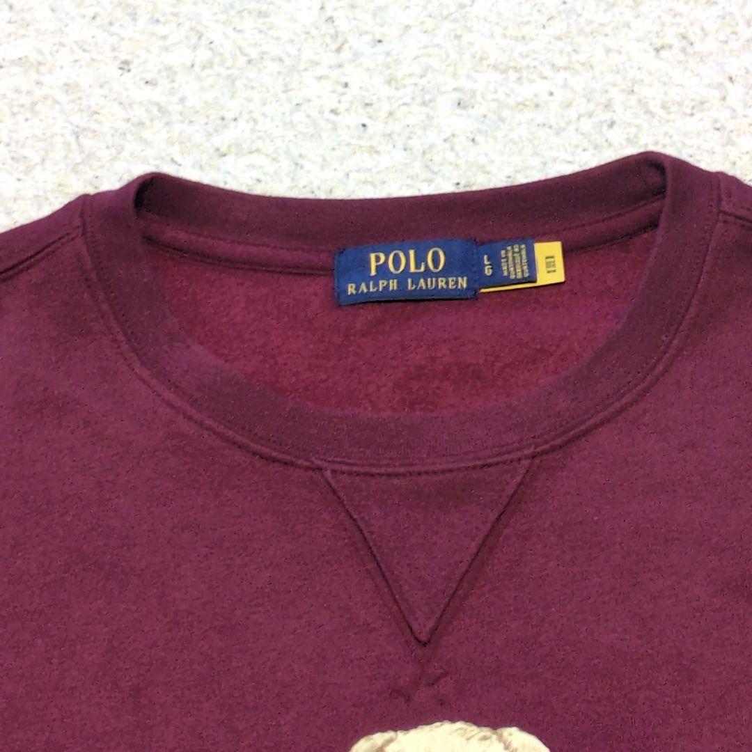 2-15 POLORalphLauren ポロベア現行タグ　スウェット