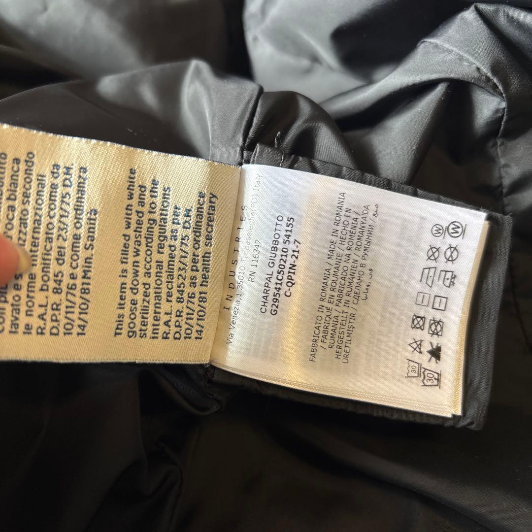 シャーパル 14a モンクレール CHARPAL MONCLER ブラック 美品