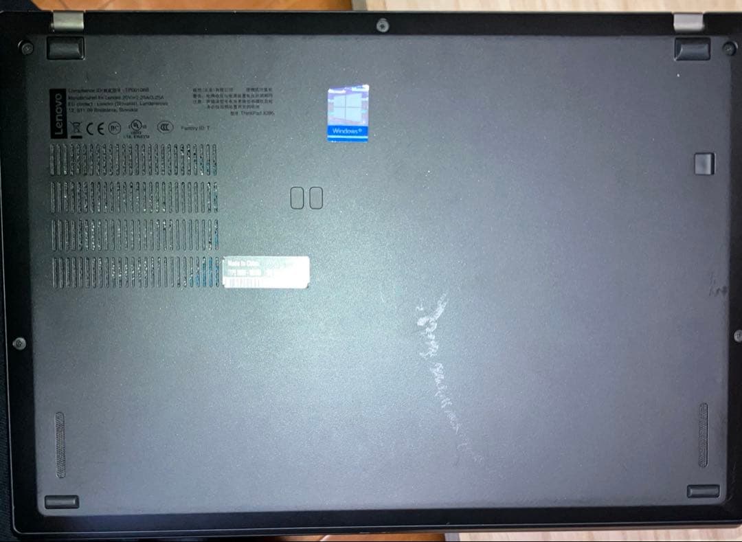 ThinkPad x395 Ryzen 5 PRO 3500U 8gb 値下げ可