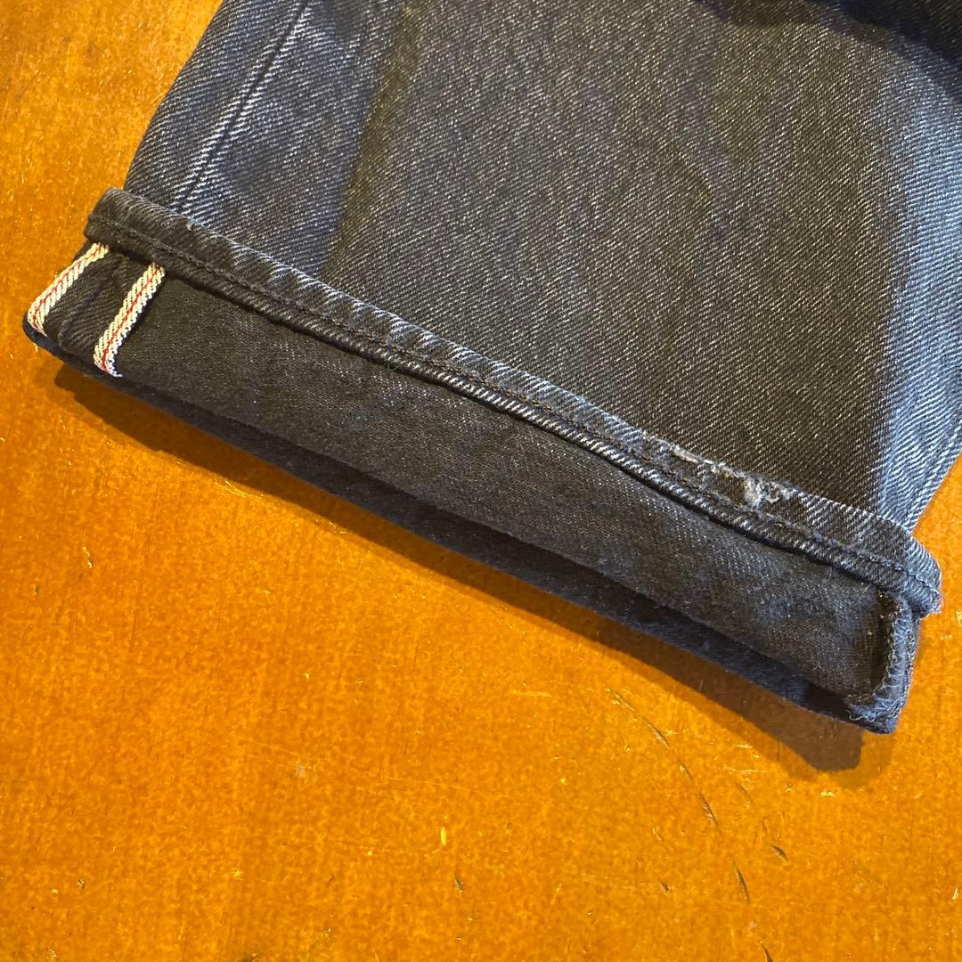 q*d様 LEVI’S エディフィス別注 BIG E 501 BLACK W32