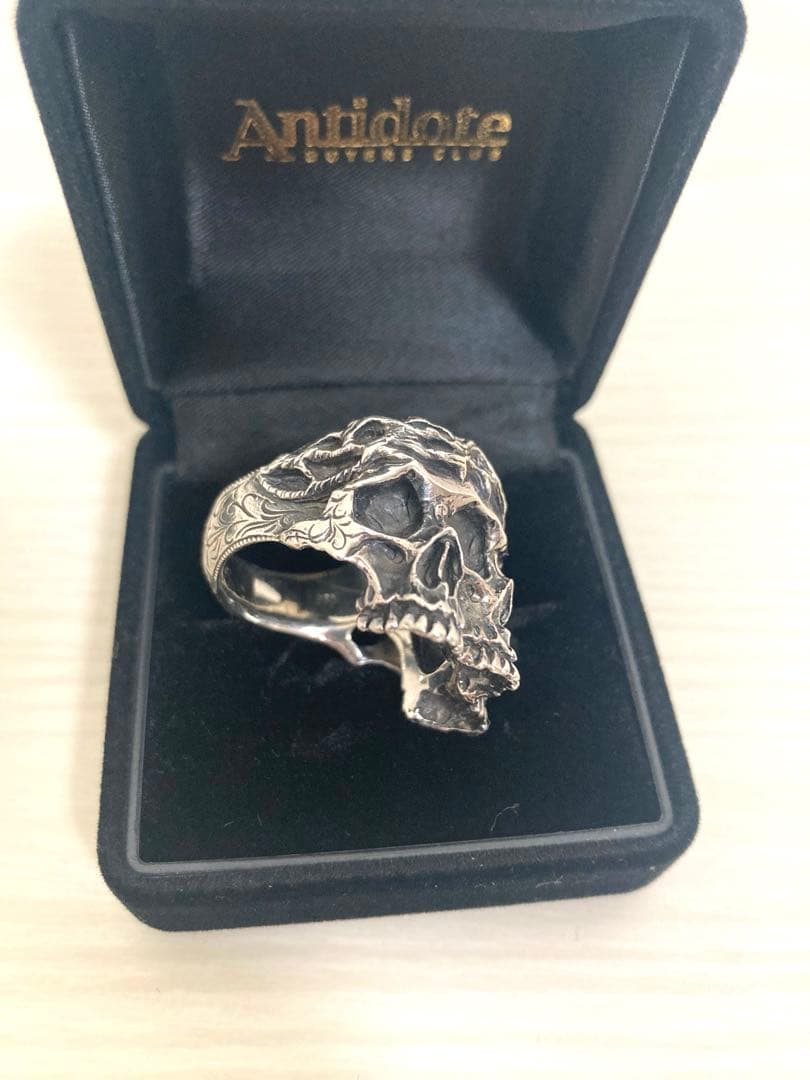 Antidote×MagicalDesign カルバリースカルリング 16号美品