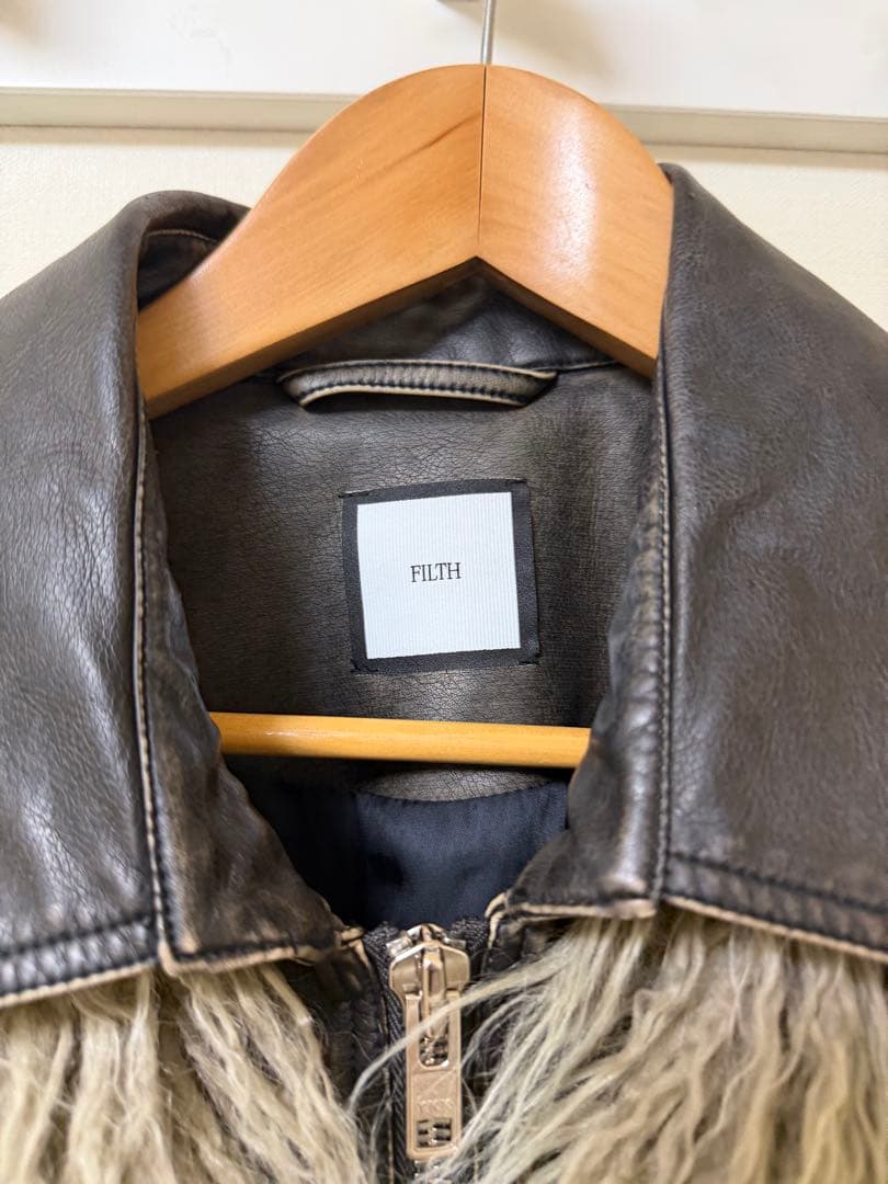 ジャケット・アウター filth hairy grizzy dusty bei d.brw 25aw