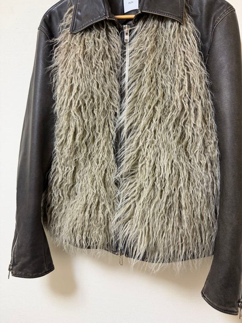 ジャケット・アウター filth hairy grizzy dusty bei d.brw 25aw