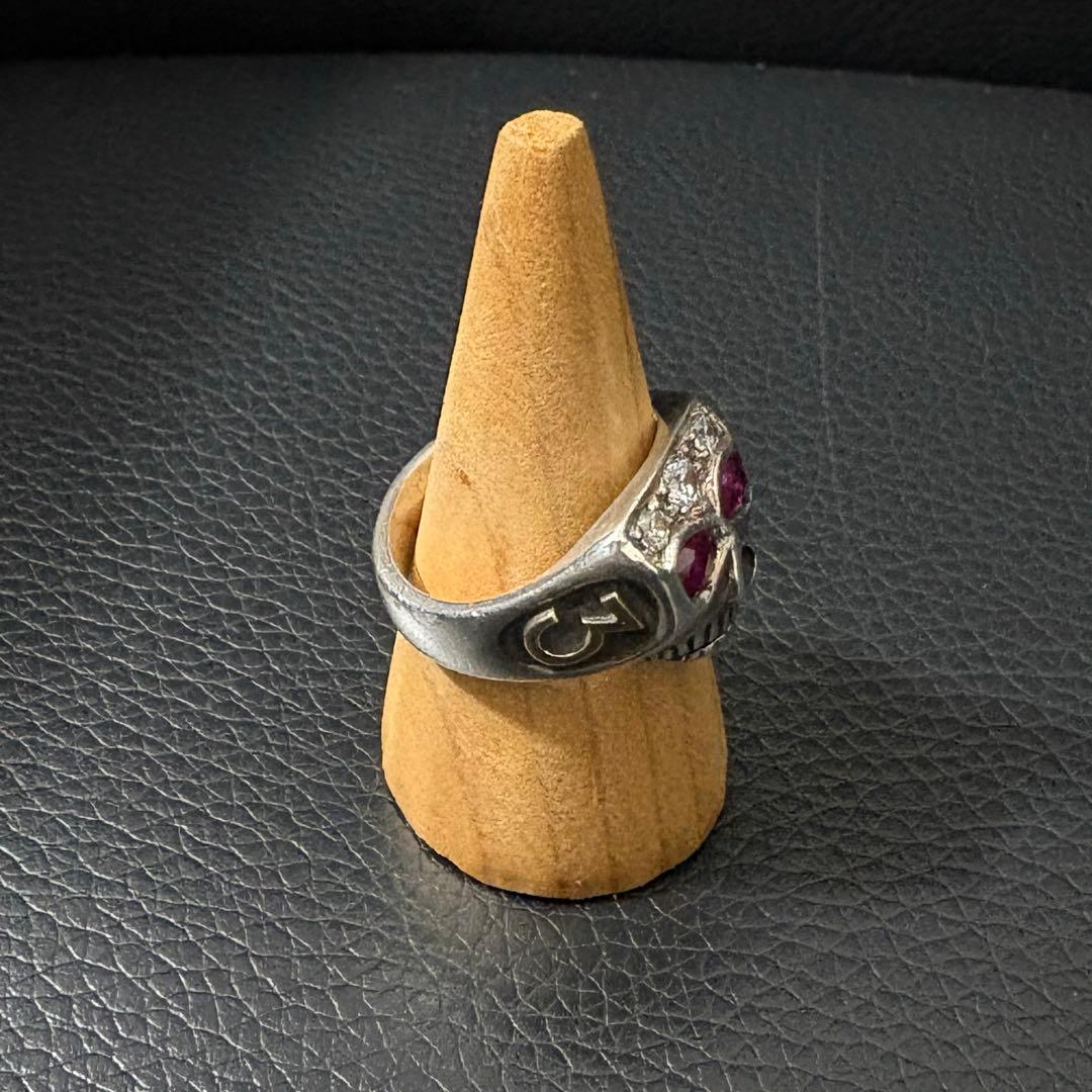 アクセサリー FLASH POINT JIM SKULL RING Johnny Depp