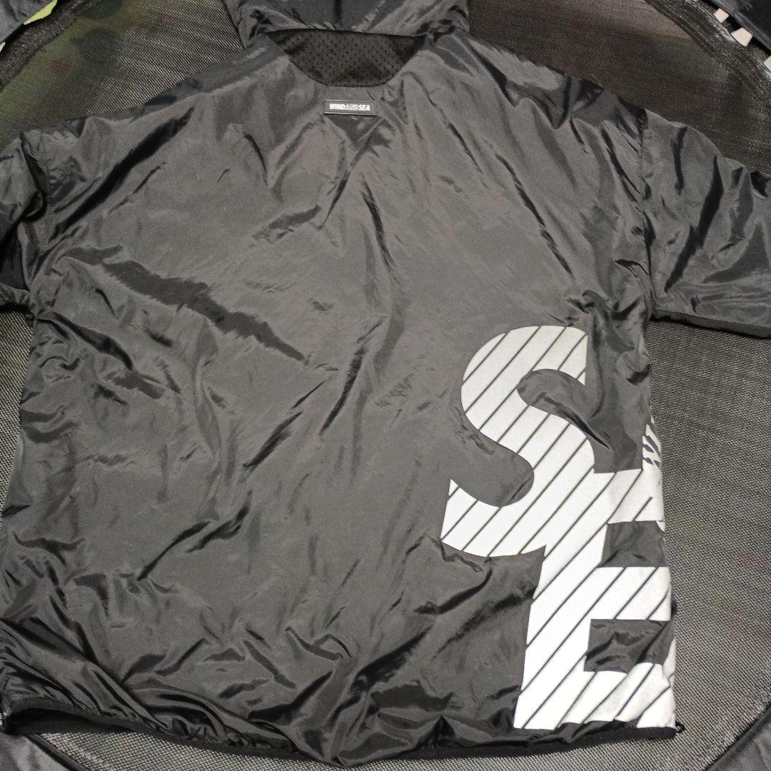 し*ん様 最終値下げ　WINDANDSEA ナイロンジャケット ブラック