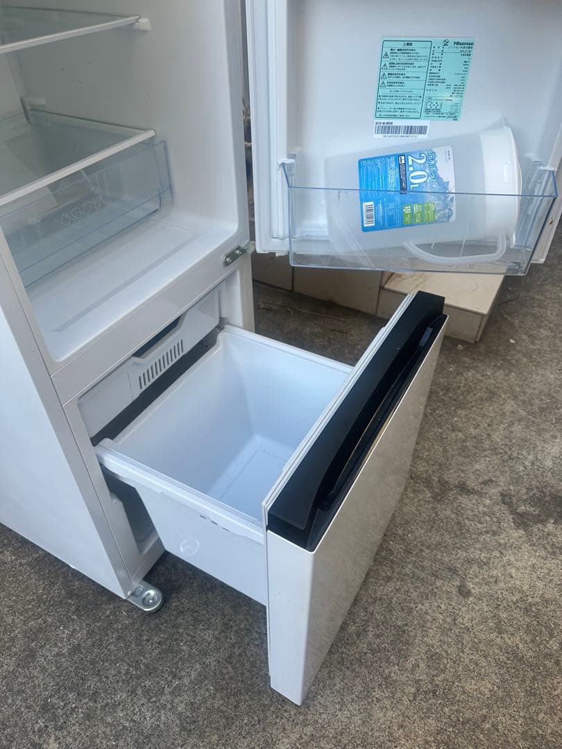 千葉地区限定で販売 2023年製ハイセンス 冷蔵庫162L HR-D15F