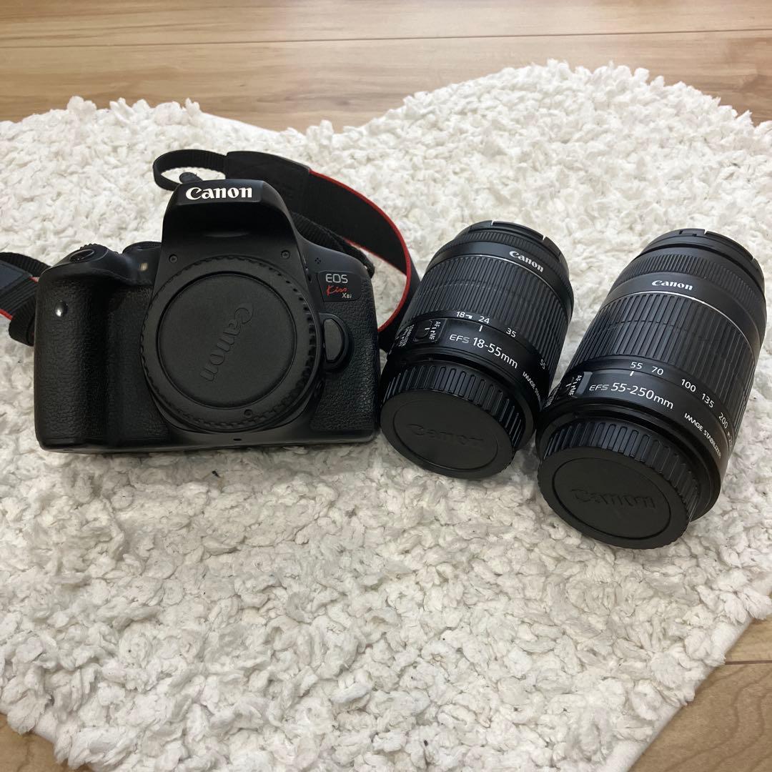 Canon EOS Kiss X8i レンズ2本セット