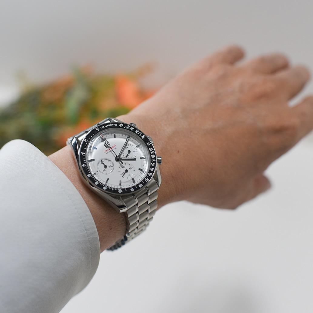 Watchdives WD1863 VK63 クロノグラフ クオーツ スピマス