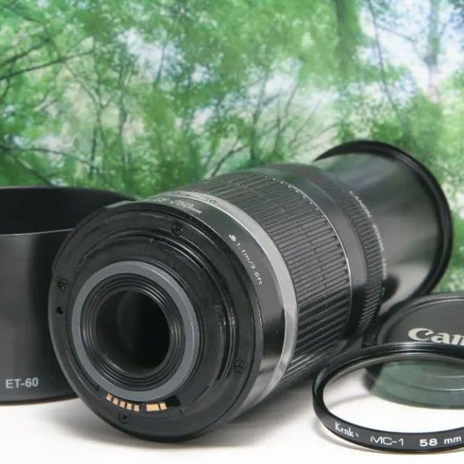 ❤️手ぶれ補正で遠くが超綺麗✴️ Canon 55-250mm IS❤️