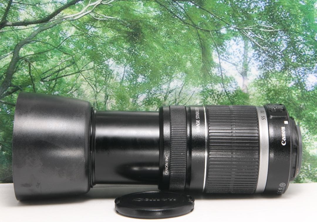 ❤️手ぶれ補正で遠くが超綺麗✴️ Canon 55-250mm IS❤️