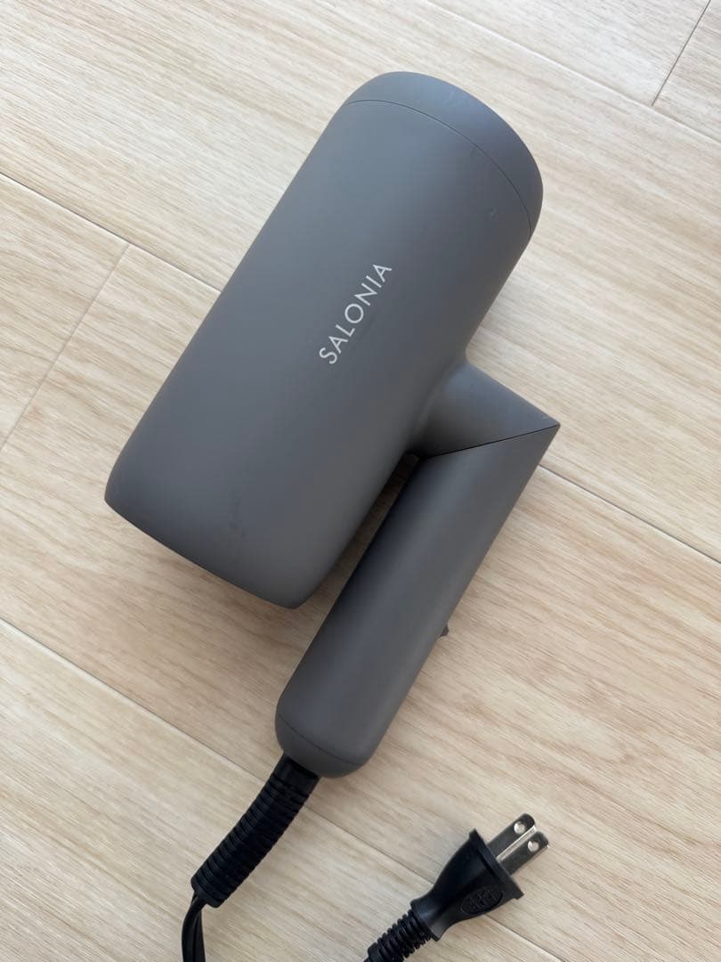 ドライヤー サロニア SALONIA スムースシャイン上位モデル　グレー