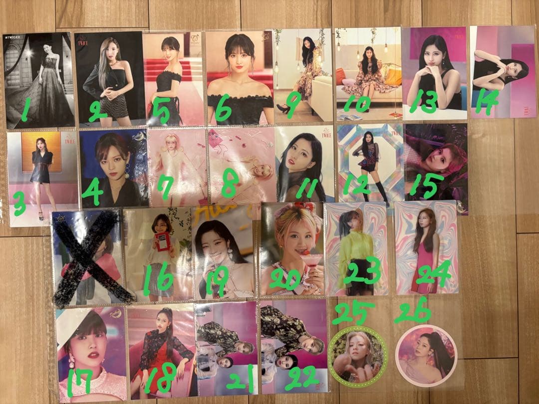 TWICE トレカ 声掛け専用ページ