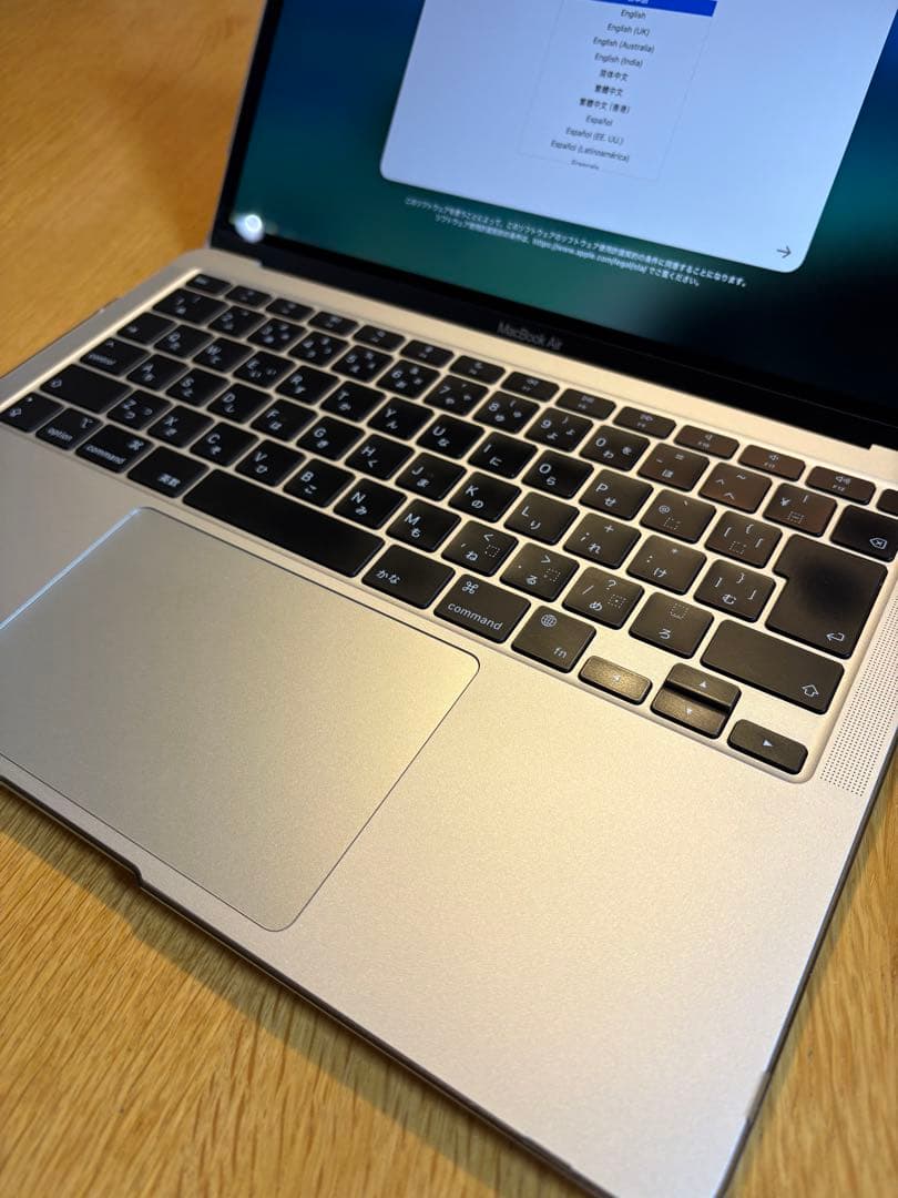 【美品】MacBook Air M1 8GB／512GB／バッテリー88%