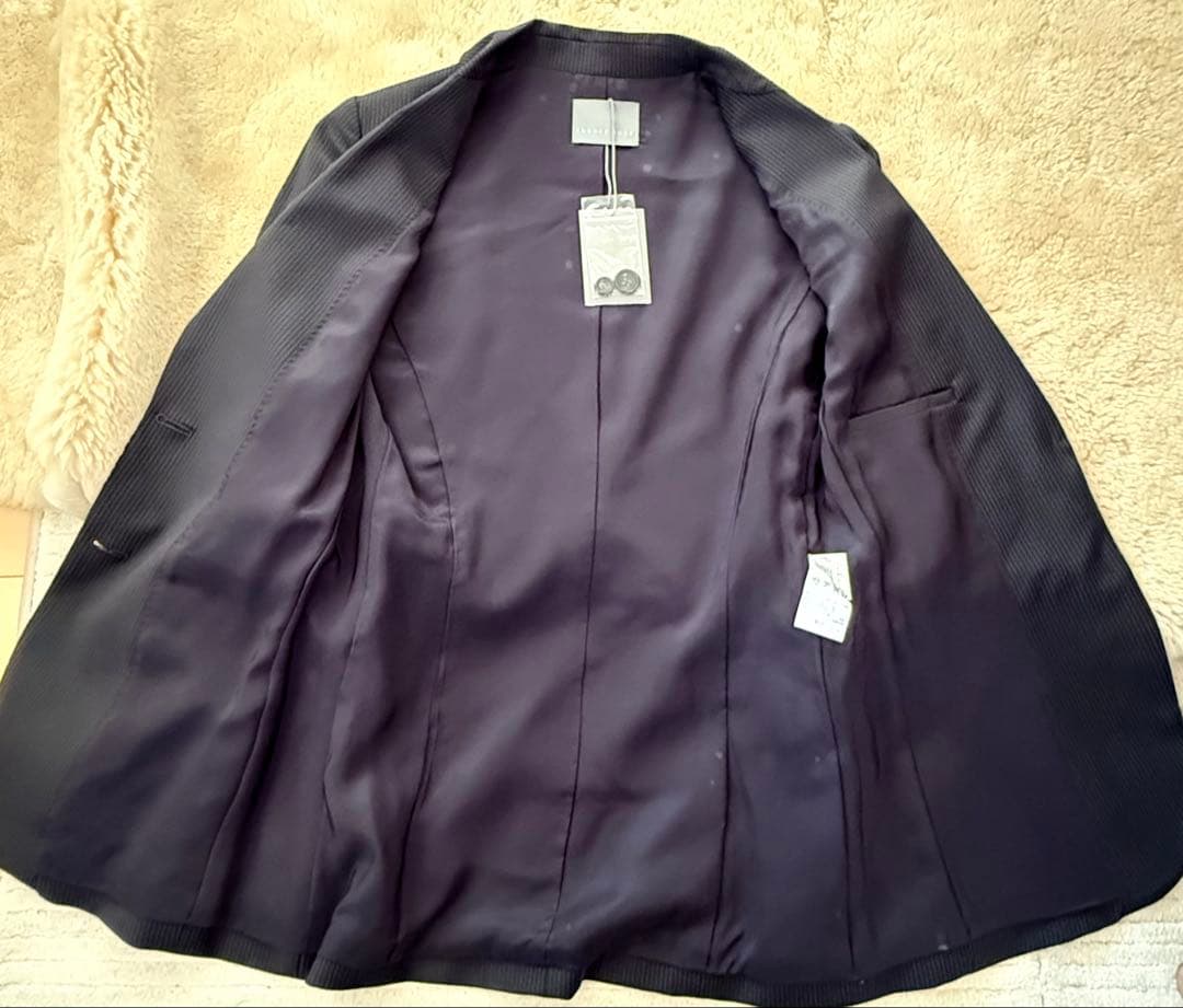 Theory luxe セオリーリュクス ダークネイビー パンツスーツ　38