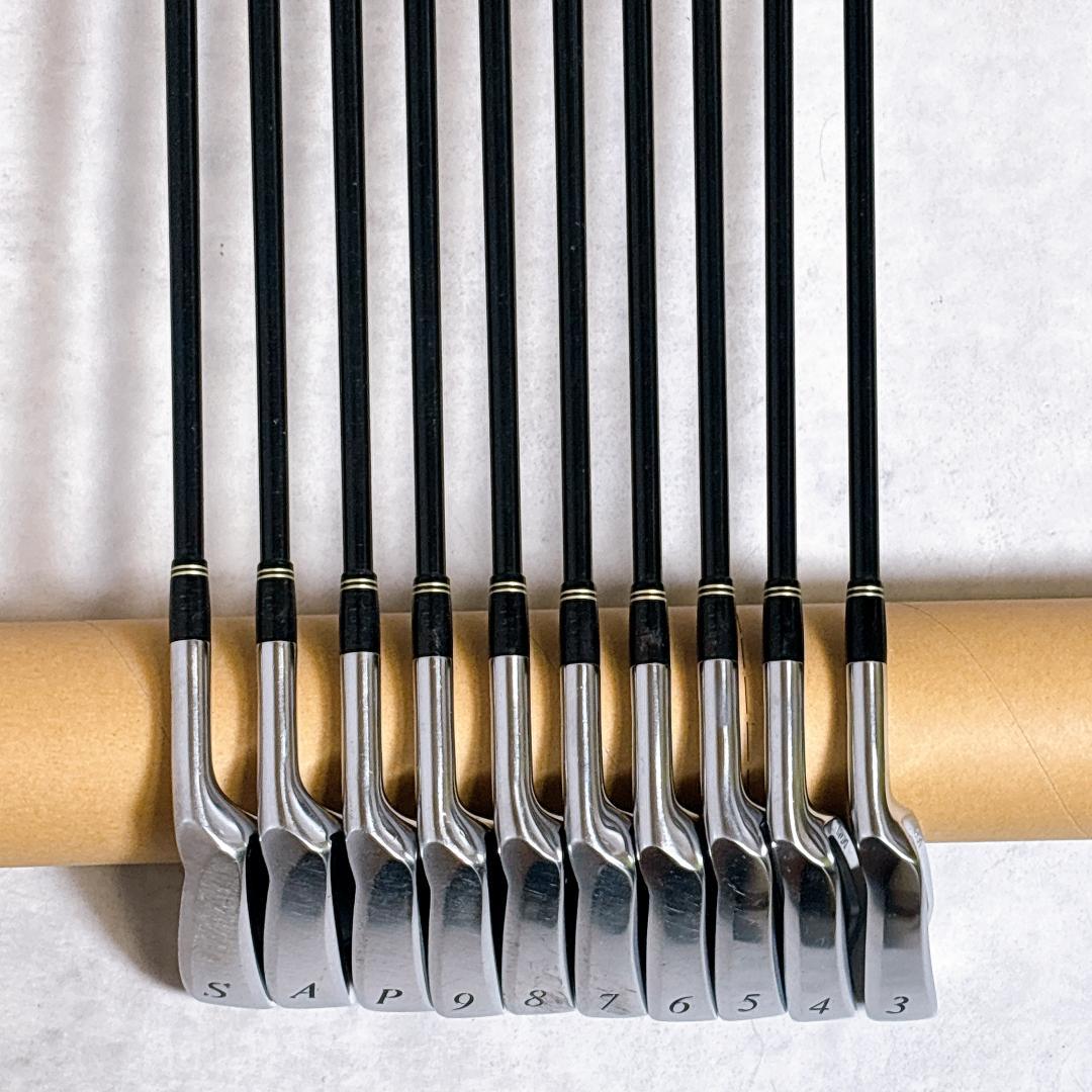 名器 プロギア DATA811 アイアンセット 右打ち 10本 メンズ 三浦技研