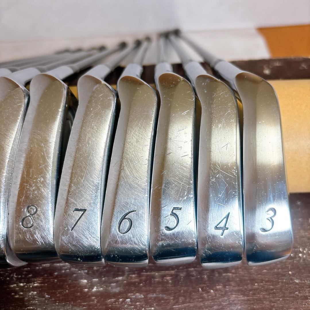 名器 プロギア DATA811 アイアンセット 右打ち 10本 メンズ 三浦技研