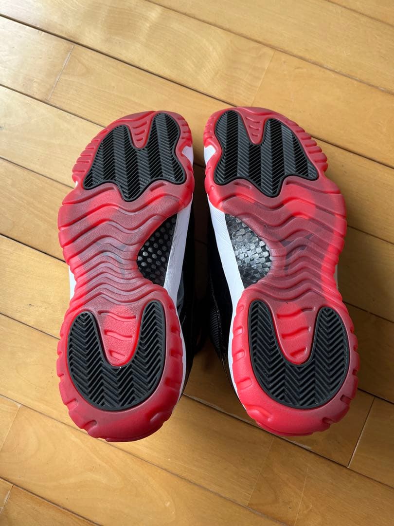 靴 Nike Air Jordan 11 Retro Black/Red 29cm