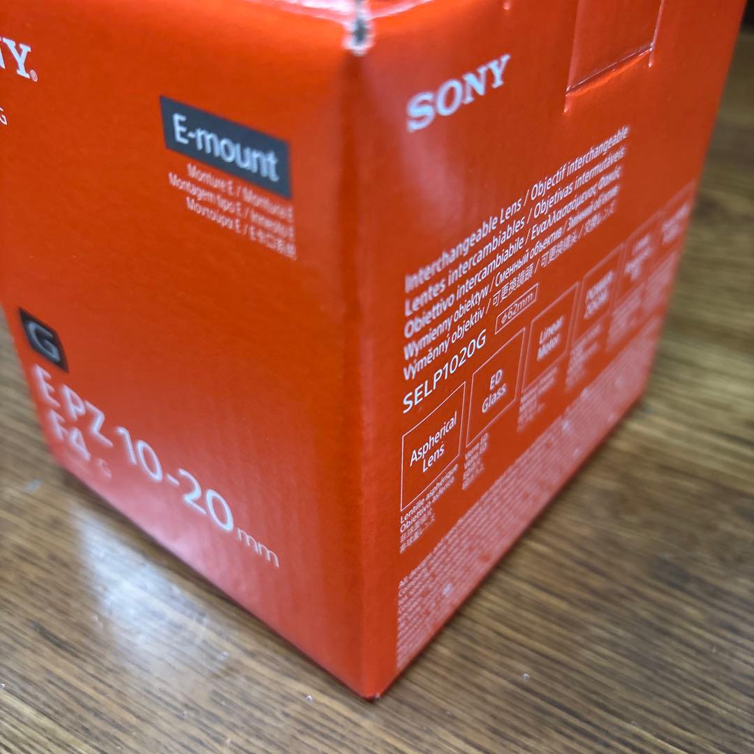 美品　ソニー　レンズ　SELP1020 α E PZ 10-20mm F4 G