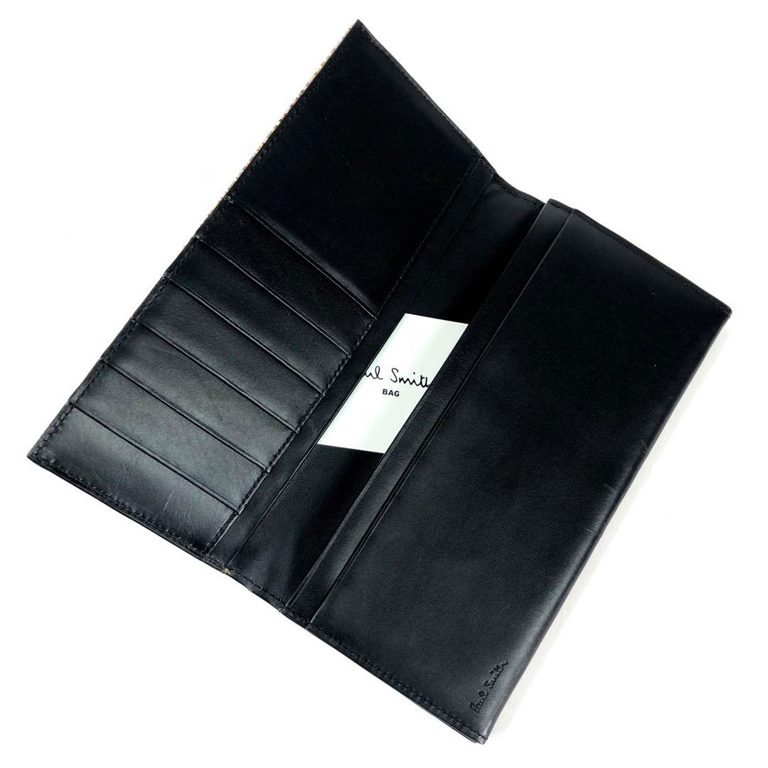 ◆高級レザー◆ 新品　ポールスミス 長財布　メンズ　ブラック　10C756