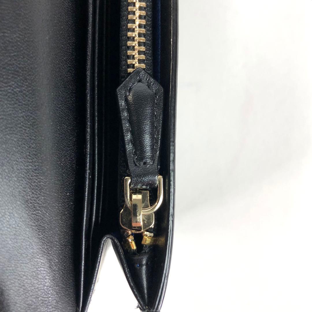 ◆高級レザー◆ 新品　ポールスミス 長財布　メンズ　ブラック　10C756