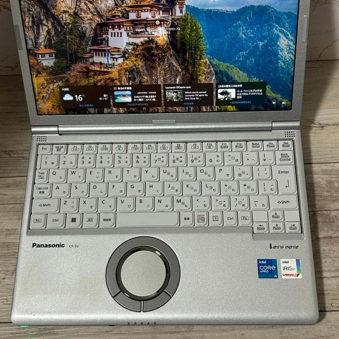 Pnasonic レッツノート CF-SV1 11世代i5&16GB キー不良