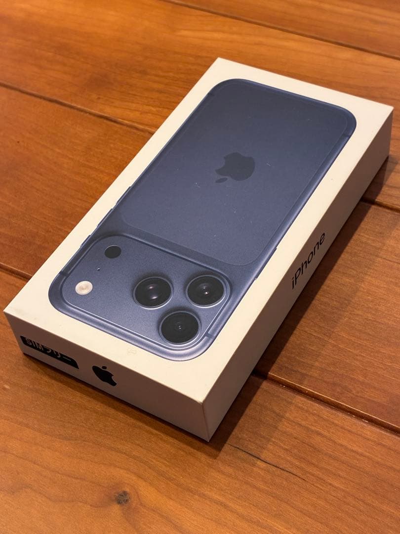 iPhone17Pro 512GB SIMフリー本体