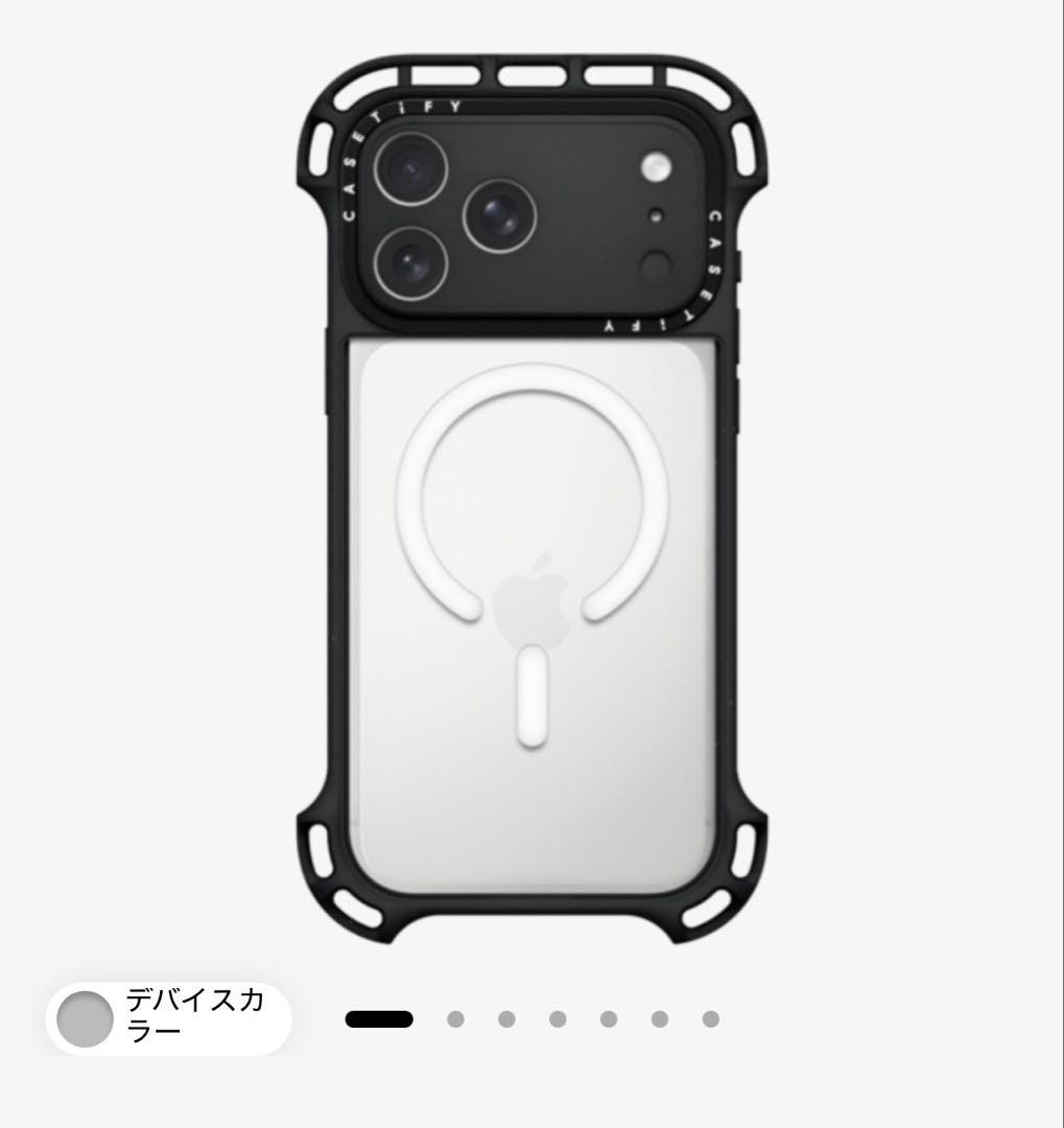 【1週間使用でほぼ新品】iPhone17ProMax用 ウルトラバウンスケース