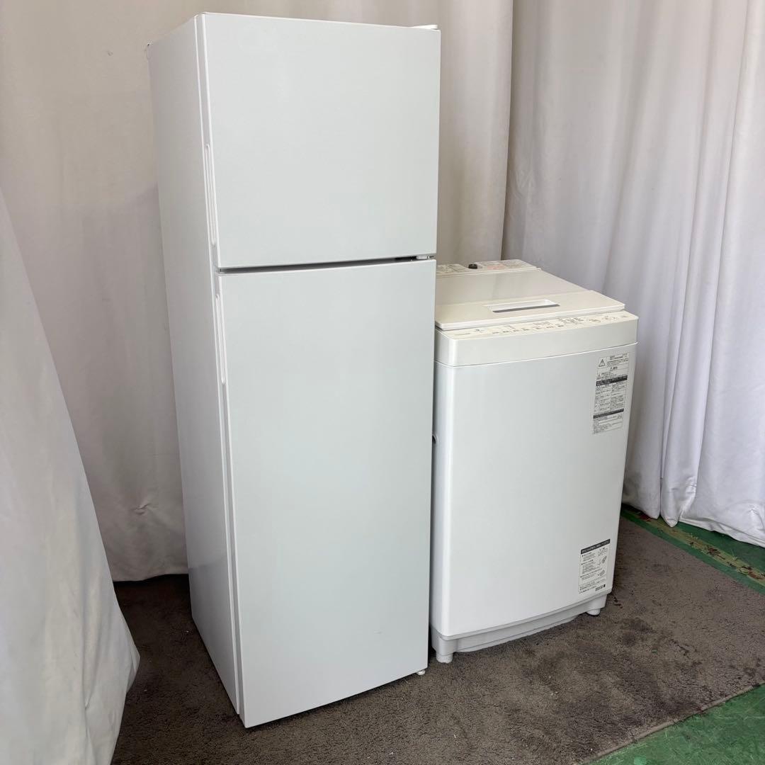 944⭕️冷蔵庫　洗濯機　東芝　一人暮らし　単身セット　安い　中古　設置無料