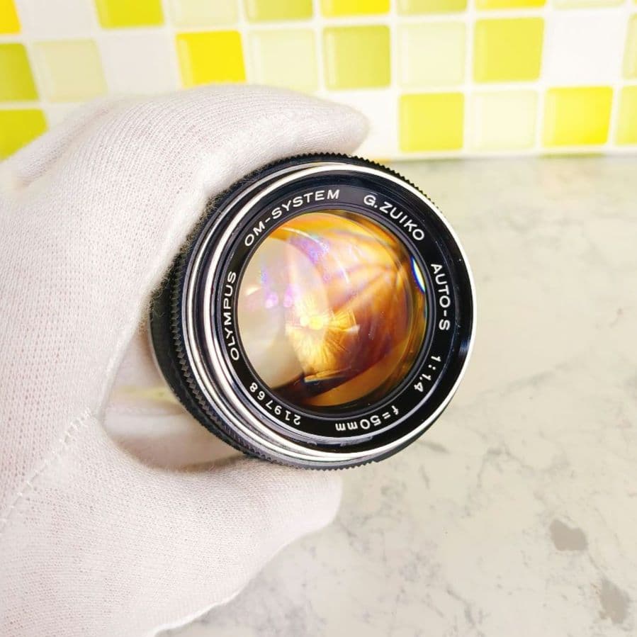 OLYMPUS G.ZUIKO AUTO-S 50mm f1.4 単焦点 レンズ