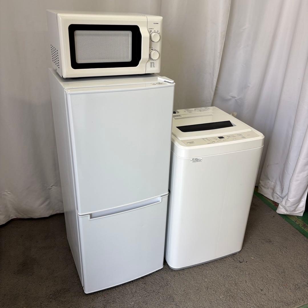 109❤️　冷蔵庫　洗濯機　レンジ　一人暮らし　家電セット　安い　中古　設置無料