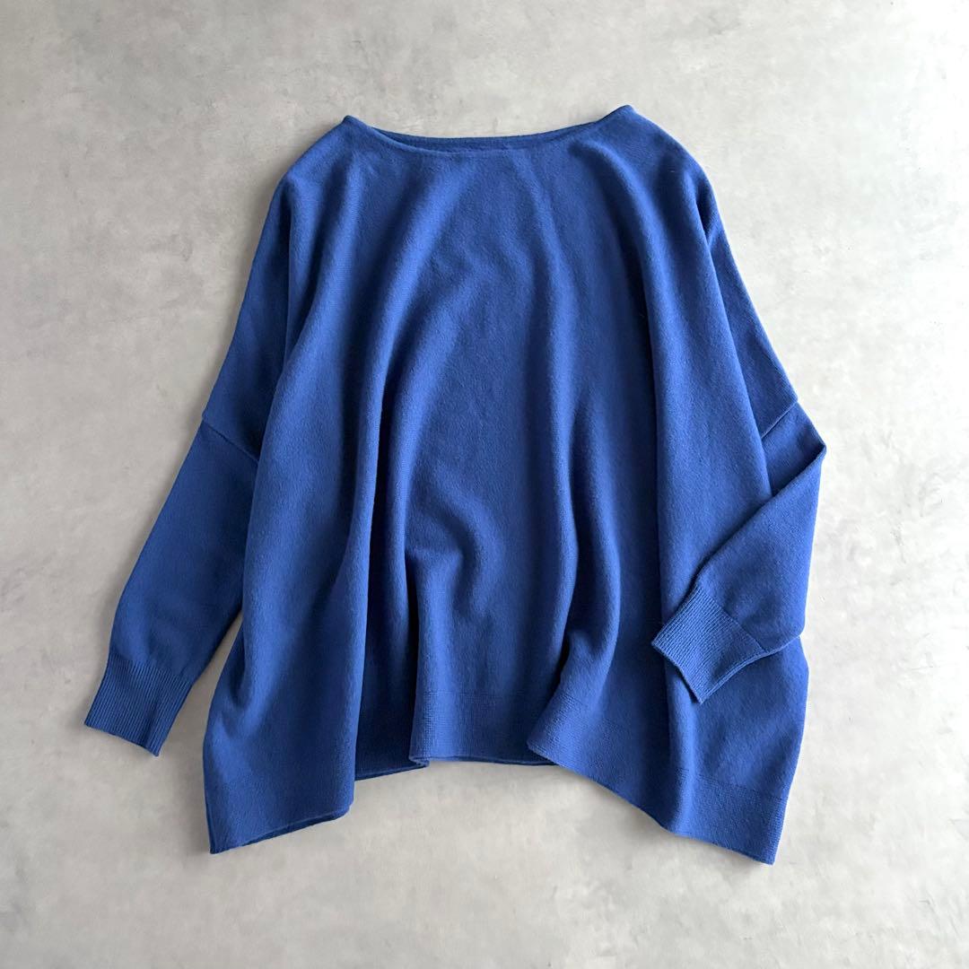 定価29,700円　ドゥーズイエムクラス　fluffy　ボートワイドプルオーバー