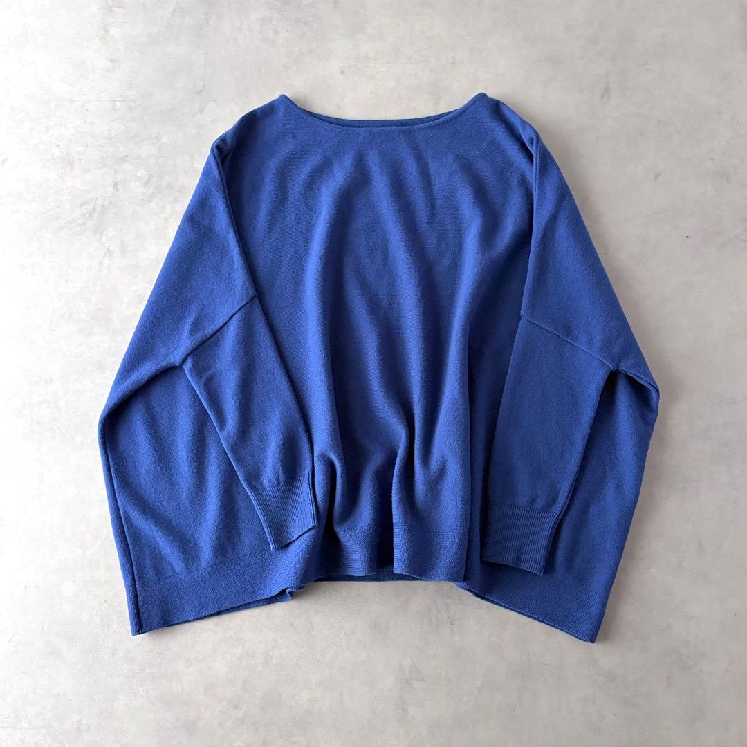 定価29,700円　ドゥーズイエムクラス　fluffy　ボートワイドプルオーバー