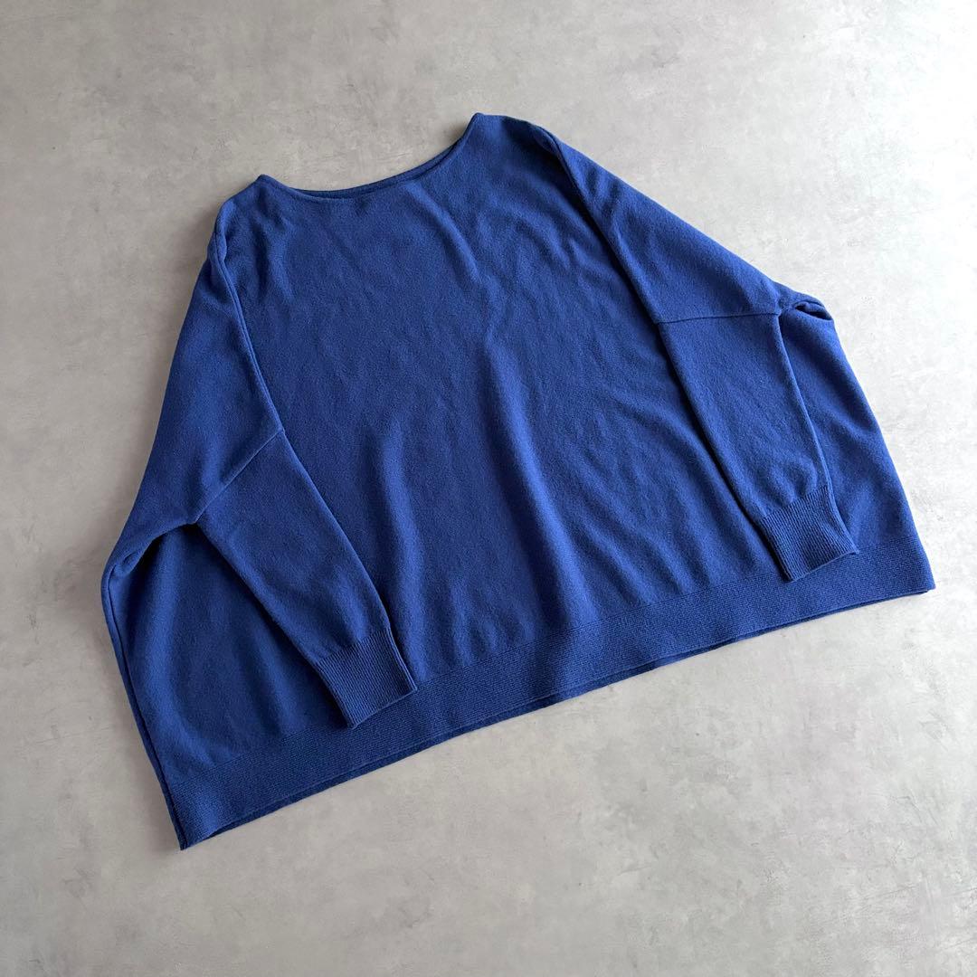 定価29,700円　ドゥーズイエムクラス　fluffy　ボートワイドプルオーバー