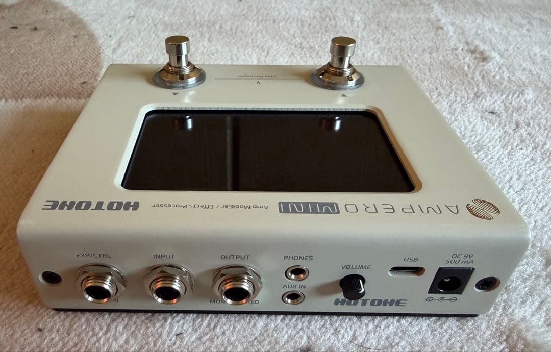 Hotone Ampero Mini アンプモデラーエフェクターノミ