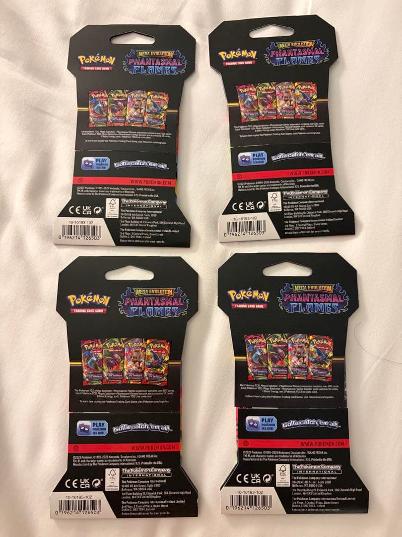 PHANTASMAL FLAMES 7パック　海外版インフェルノX