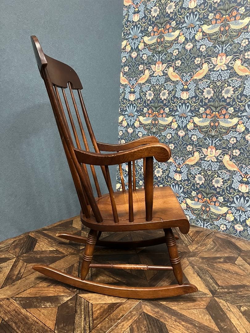 飛騨 キツツキ ロッキングチェア インテリア アンティーク 昭和レトロ 当時物