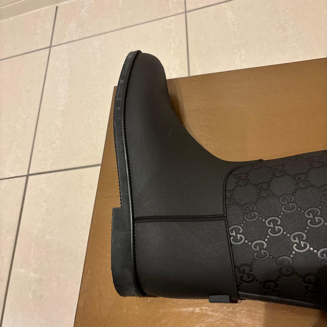 GUCCI ブラック 長靴・レインブーツ