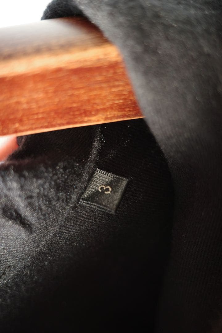 COMOLI シルクネル スキッパーシャツ　サイズ3