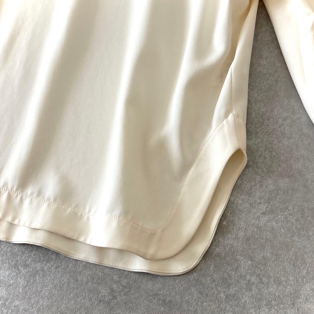 美品 ミューズドゥドゥズィーエムクラス トリアセジョーゼットオーバーブラウス