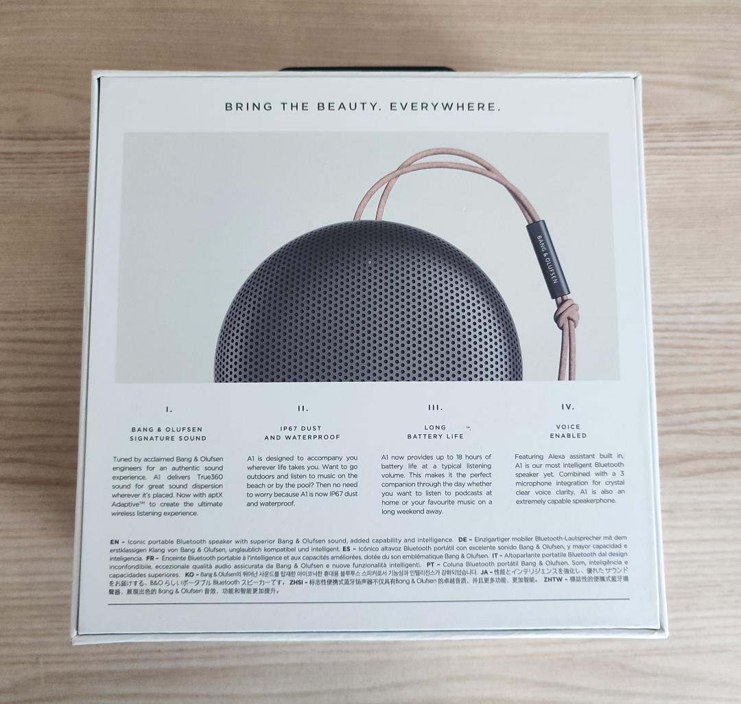 B&O スピーカー Beosound A1 2nd Gen ブラック