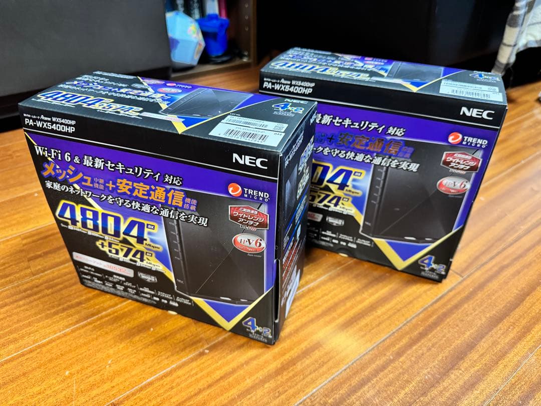 【2台セット】NEC Aterm PA-WX5400HP【美品】