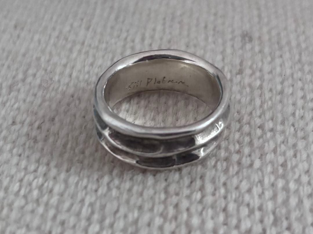 【US9.5号 】jill platner DOUBLE SCOOP RING